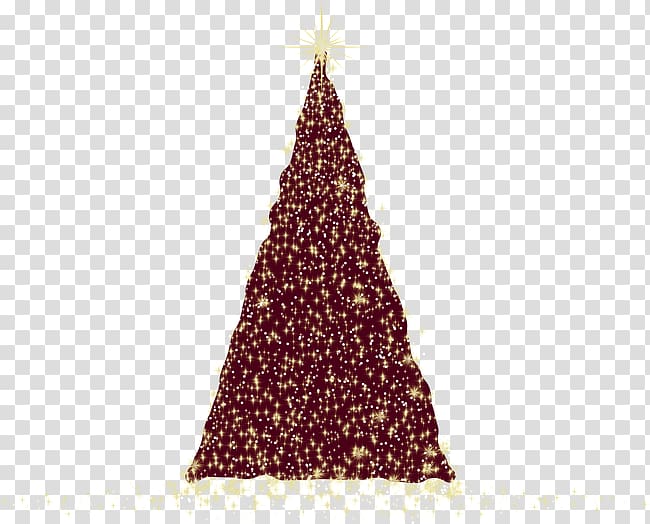 Christmas tree Christmas ornament Maroon Triangle Pattern, triangle transparent background PNG clipart
