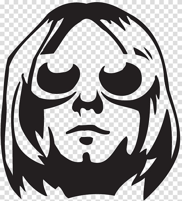 Nirvana Wall decal Sticker Stencil, slipknot transparent background PNG clipart