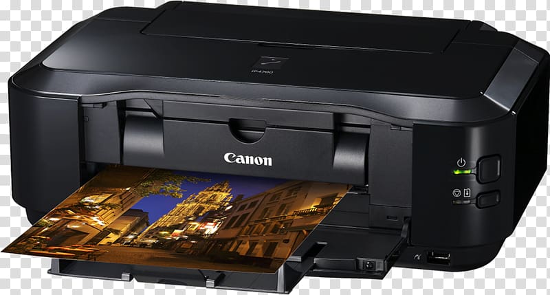 Inkjet printing Paper Printer Canon ピクサス, printer transparent background PNG clipart
