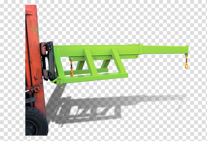Machine Forklift Crane Pallet Material handling, crane transparent background PNG clipart