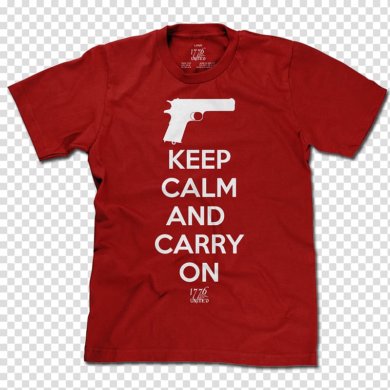 T-shirt Keep Calm and Carry On United Kingdom Desktop , T-shirt transparent background PNG clipart