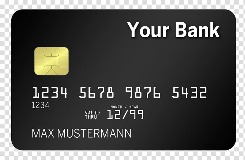 You Bank Max Mustermann chip card, Credit card Debit card Payment card, Credit Card transparent background PNG clipart