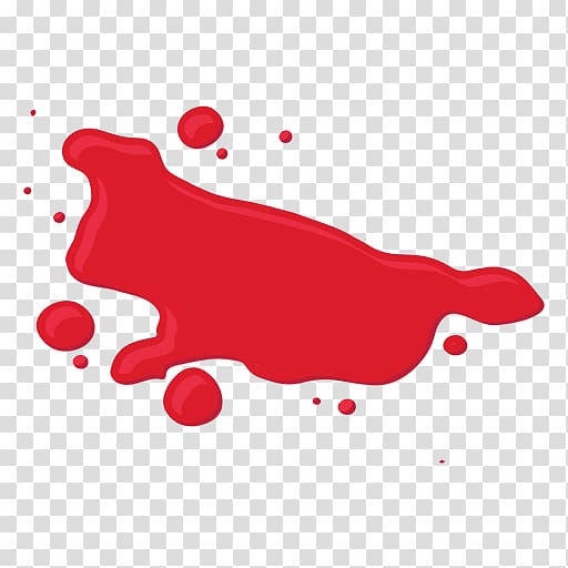 red bloodstains transparent background PNG clipart