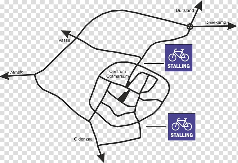 Siepelmarkten Ootmarsum /m/02csf Bicycle parking station Drawing, Fiets transparent background PNG clipart