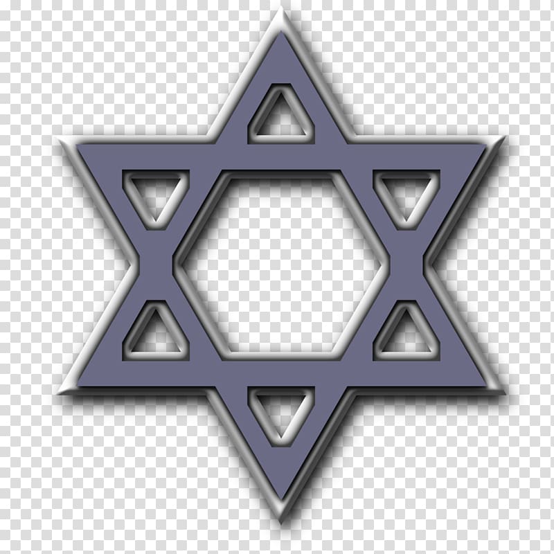 Jewish symbolism Judaism Chai Star of David, Judaism transparent background PNG clipart