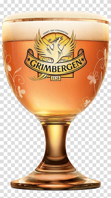 Grimbergen Tripel Beer Carlsberg Group Dubbel, beer glas transparent background PNG clipart