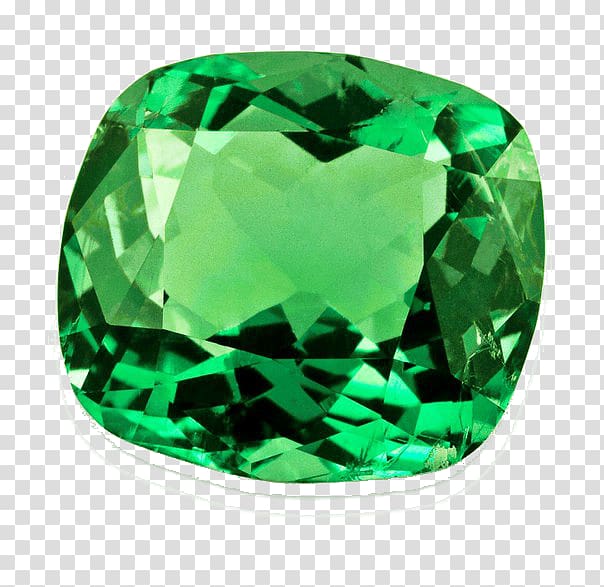 Gemstone Emerald Green Beryl, gemstone transparent background PNG clipart