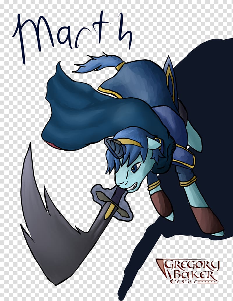 Drawing Legendary creature, marth transparent background PNG clipart