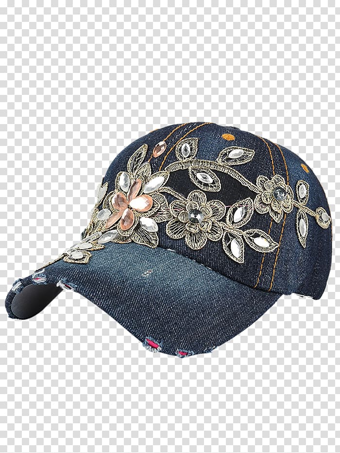 Baseball cap Hat Flower, baseball cap transparent background PNG clipart