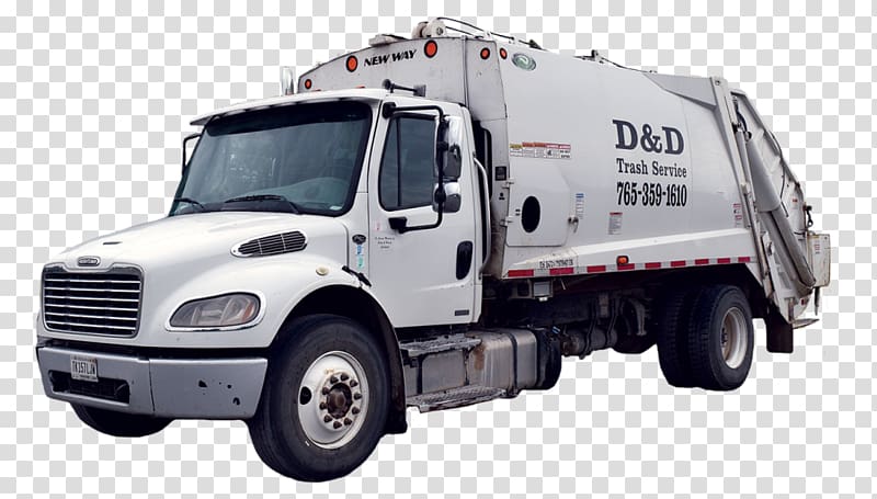 D & D Trash Services Waste collection Garbage truck Rubbish Bins & Waste Paper Baskets, garbage disposal transparent background PNG clipart