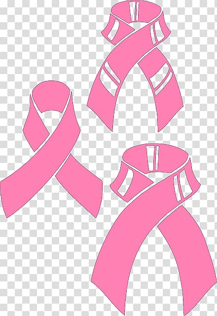 Pink ribbon Awareness ribbon Breast cancer, ribbon transparent background PNG clipart