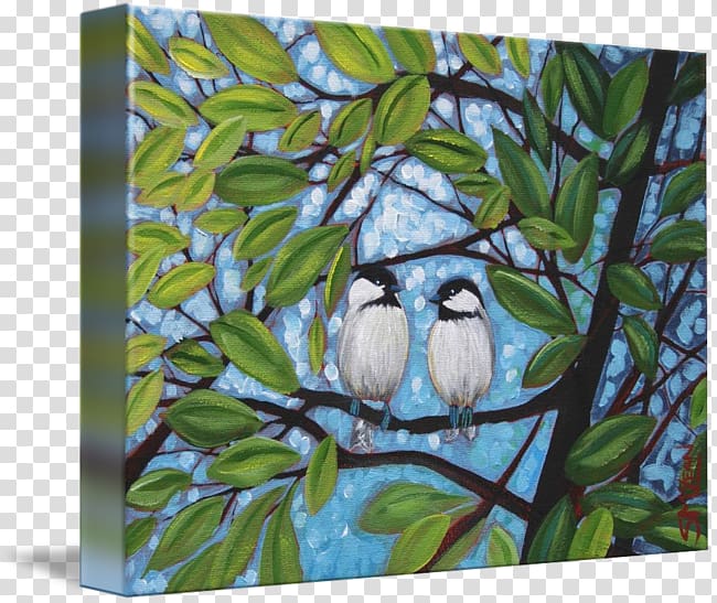 Painting Fine art Chickadee Drawing, painting transparent background PNG clipart