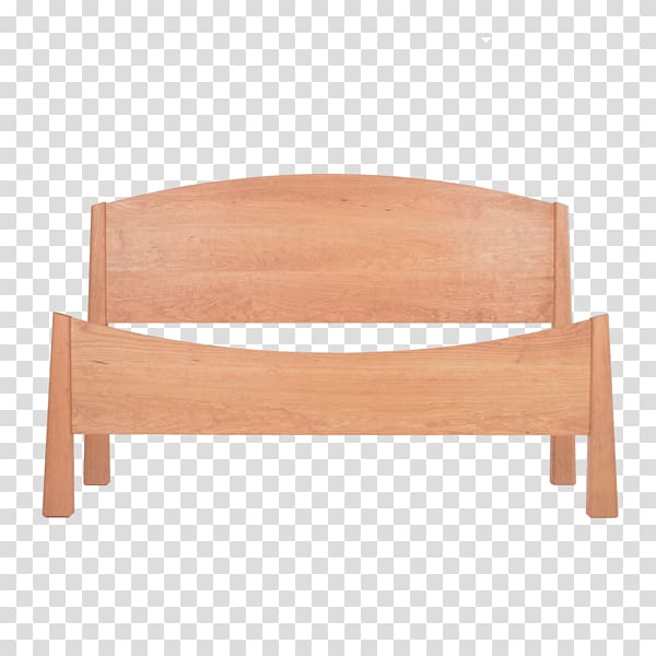 Bed frame Platform bed Wood Chair, bed transparent background PNG clipart
