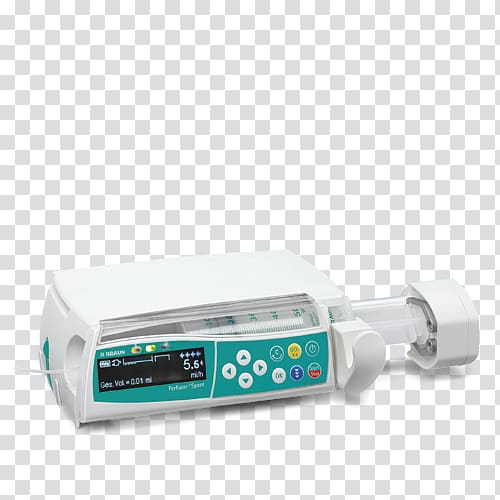 Medical Equipment Syringe driver Infusion pump Intravenous therapy, syringe transparent background PNG clipart