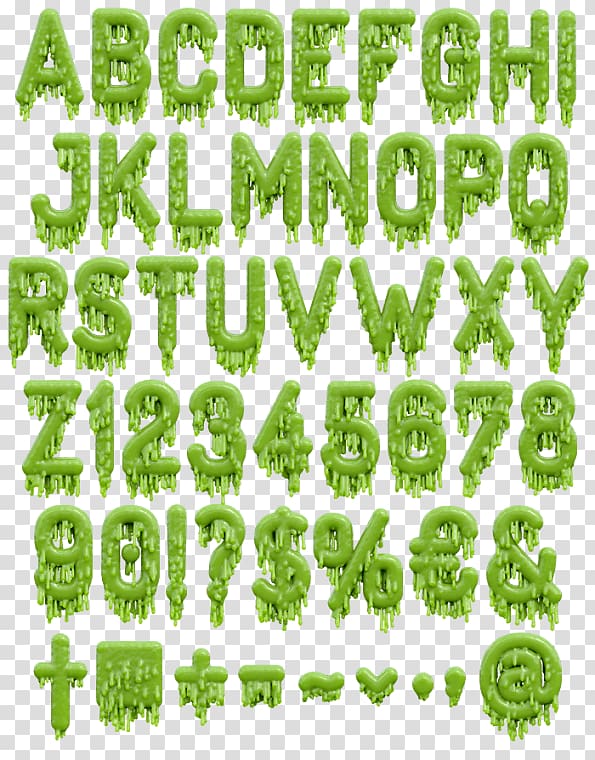 Typeface Letter Typography Font family Font, Monster letter transparent background PNG clipart