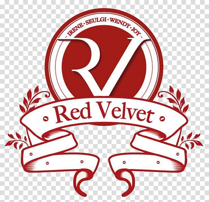 Red Velvet Logo K-pop S.M. Entertainment Girl group, red velvet transparent background PNG clipart