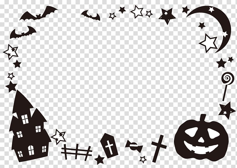 Horrible Halloween Frames., others transparent background PNG clipart