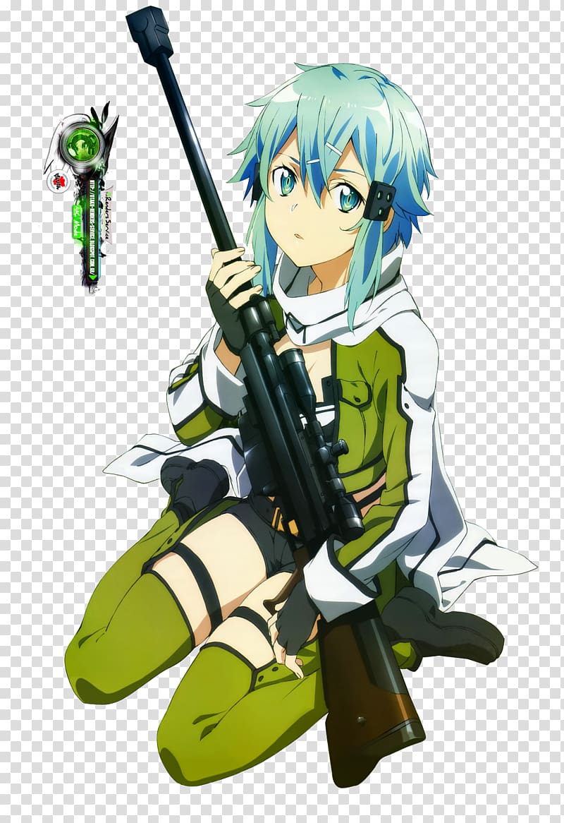 Sinon PGM Hécate II Kirito Asuna Sword Art Online: Code Register, asuna transparent background PNG clipart