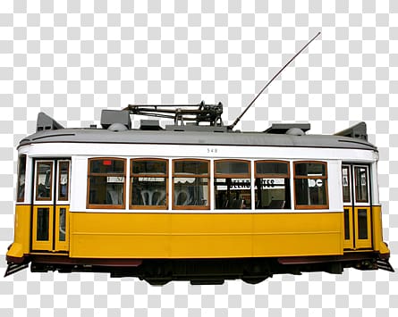 Tram transparent background PNG clipart