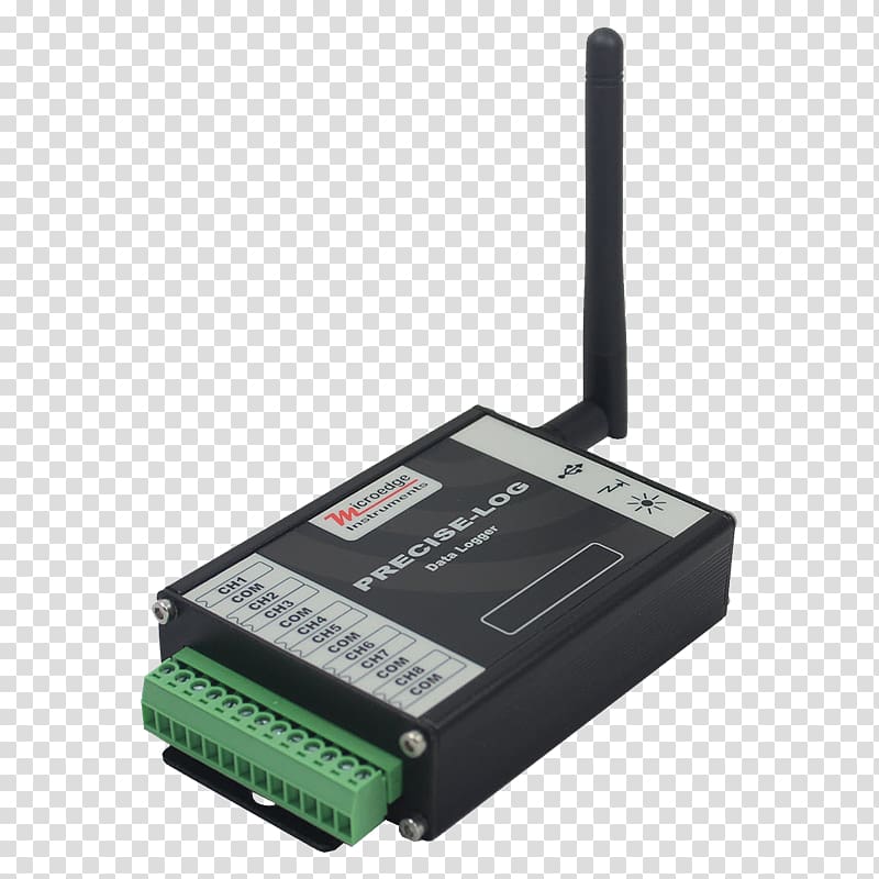 Temperature data logger Wireless router Sensor Thermocouple, Data Logger transparent background PNG clipart