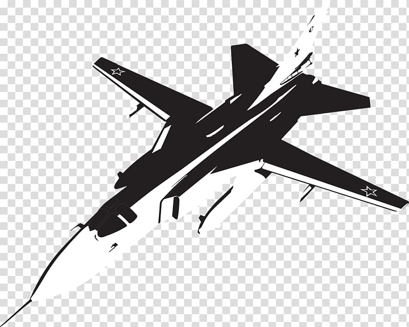Airplane Sukhoi Su-24 Aircraft Aviation , airplane transparent background PNG clipart