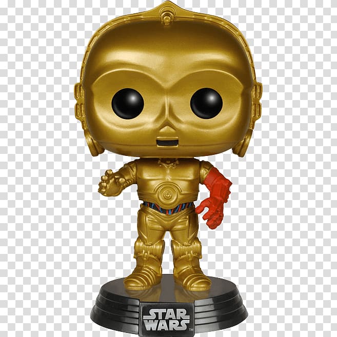 C-3PO Luke Skywalker Funko Star Wars BB-8, c3po transparent background PNG clipart