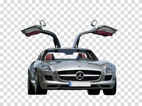 Mercedes-Benz SLS AMG Sports car, mercedes benz transparent background PNG clipart