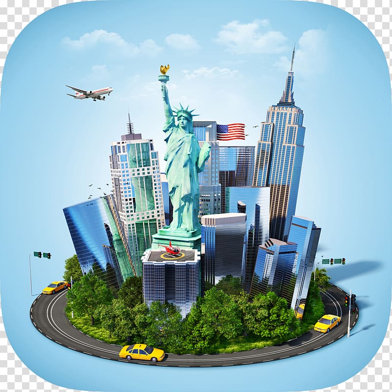 Statue of Liberty Air travel , Travel transparent background PNG clipart