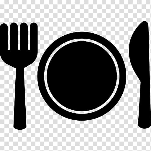 Computer Icons Bistro Restaurant, plate fork transparent background PNG clipart