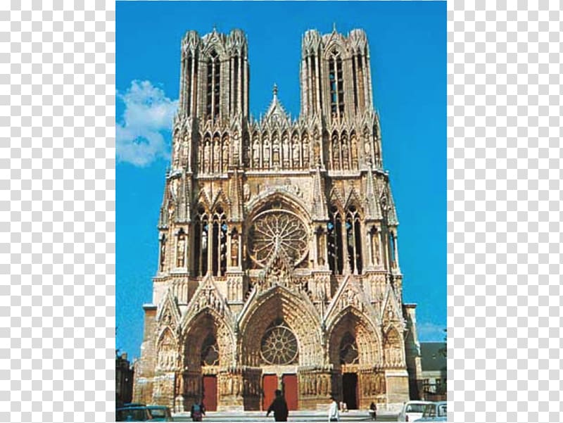 Reims Cathedral Notre-Dame de Paris Abbey of Saint-Remi Noyon Cathedral, Cathedral transparent background PNG clipart