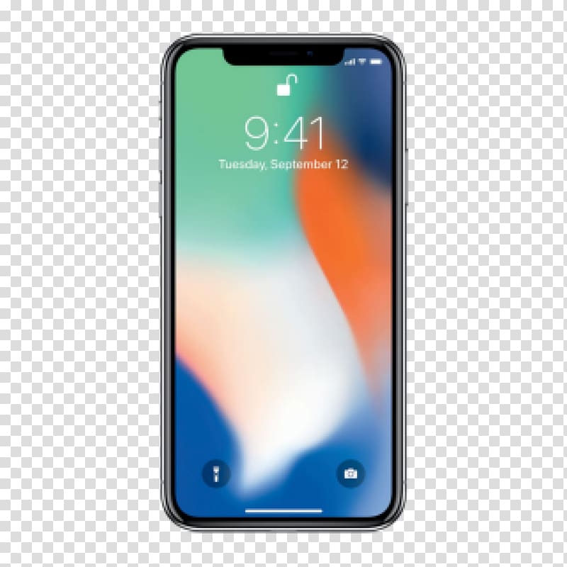 iPhone X IPhone 8 Smartphone Apple iOS 11, smartphone transparent background PNG clipart