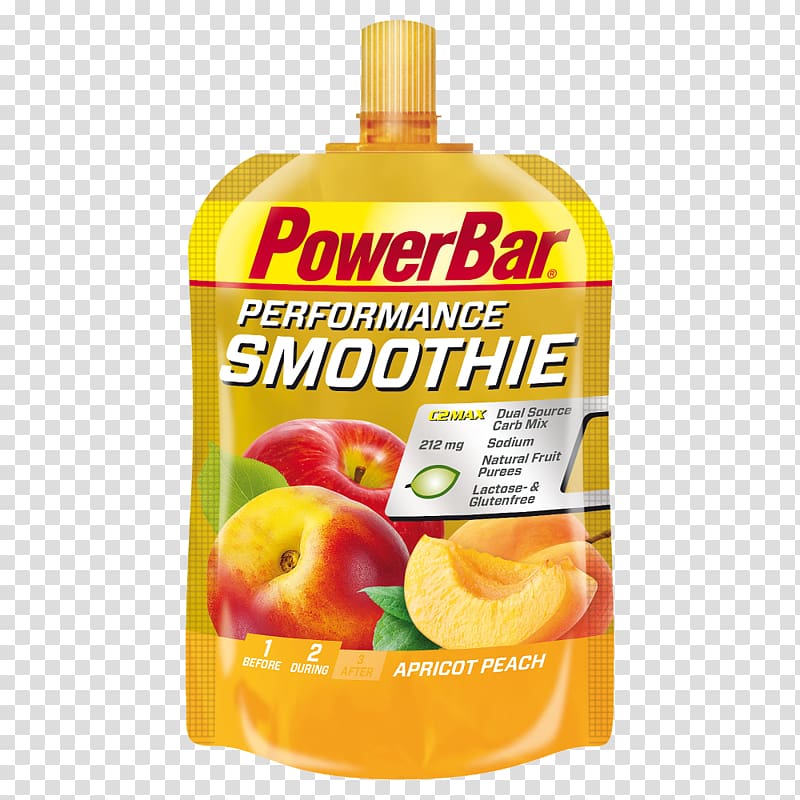 Smoothie PowerBar Energy gel Carbohydrate Energy Bar, blueberry transparent background PNG clipart