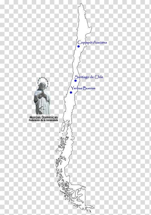 Blank map Regions of Chile Tourist map, map transparent background PNG clipart