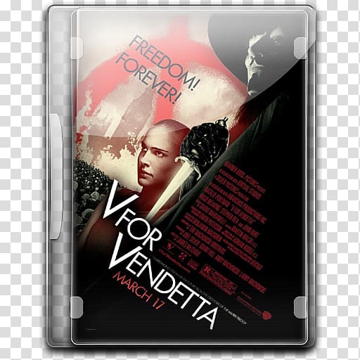 Film poster The Wachowskis Streaming media, vendetta transparent background PNG clipart