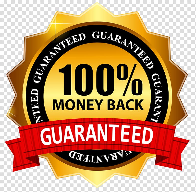 Money back guarantee Risk Receipt, satisfaction guarantee transparent background PNG clipart