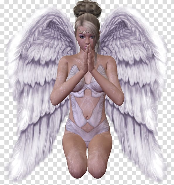 Angel Wing Prayer , Angel transparent background PNG clipart