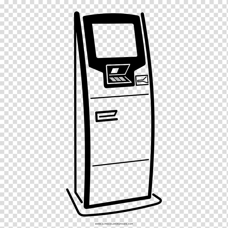 Drawing Coloring book Automated teller machine Interactive Kiosks, dolar transparent background PNG clipart