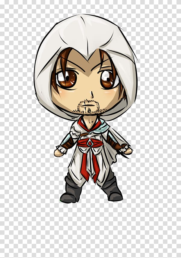 Ezio Auditore Assassin's Creed II Assassin's Creed IV: Black Flag Assassin's Creed: Revelations Assassin's Creed: The Ezio Collection, Chibi transparent background PNG clipart