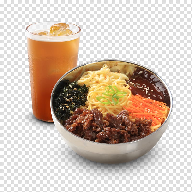 Japanese Cuisine Bibimbap Korean cuisine Fricassee Soup, beef noodle transparent background PNG clipart