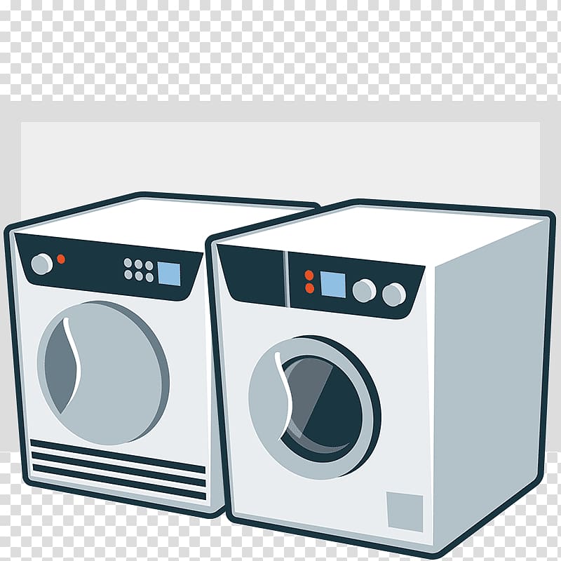 Major appliance Washing Machines Combo washer dryer Clothes dryer Laundry, washer dryer transparent background PNG clipart