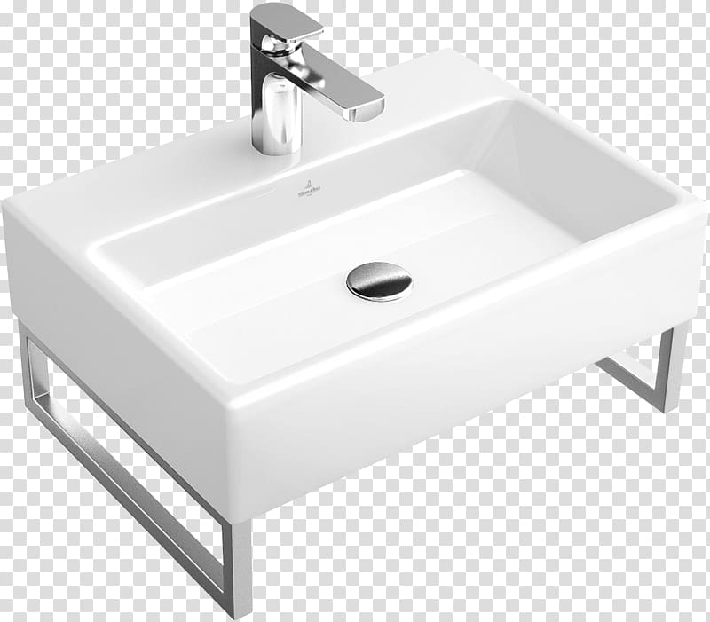 Villeroy & Boch Bathroom Sink Towel Plumbing, sink transparent background PNG clipart