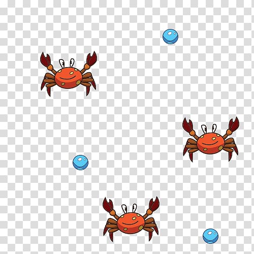 Crab Cartoon Animation Drawing, Cartoon crab seabed transparent background PNG clipart
