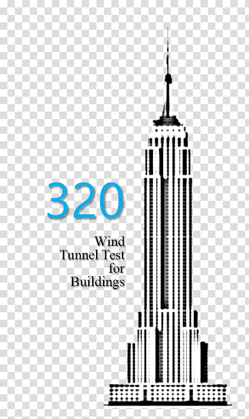 Empire State Building Skyscraper Wind tunnel Vibration control, building transparent background PNG clipart