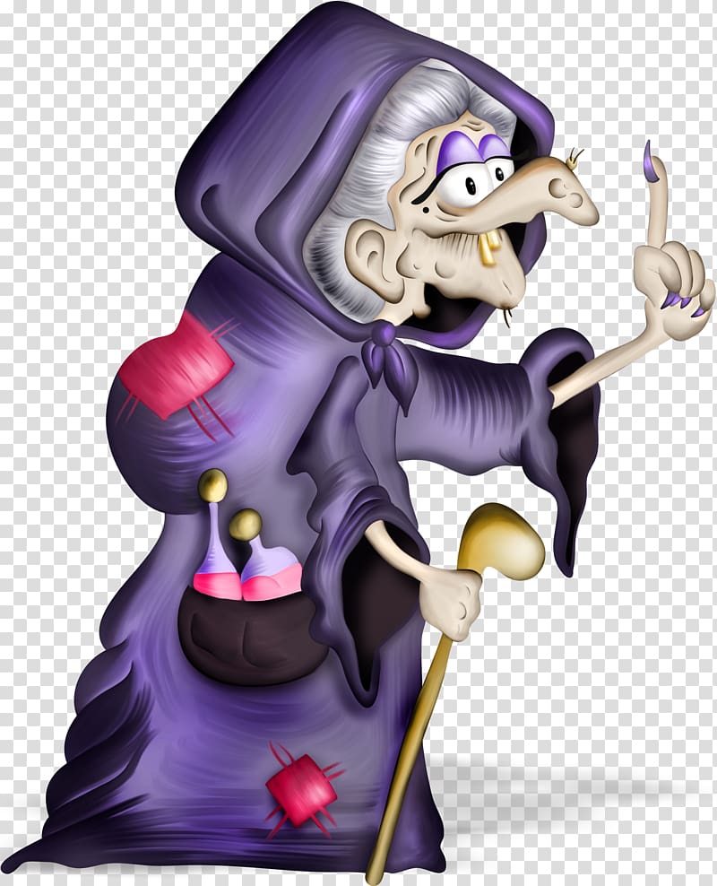 Baba Yaga Cartoon Drawing Animation Witchcraft, witch transparent background PNG clipart
