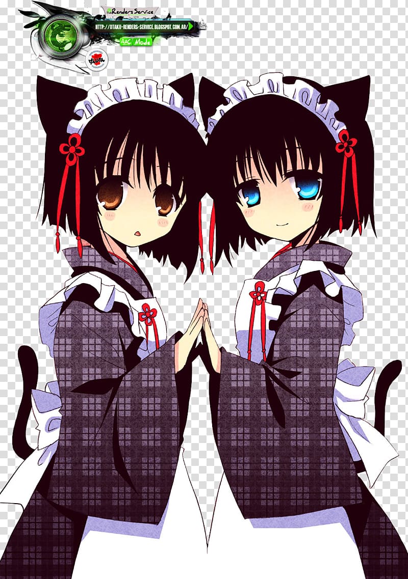 Catgirl Maid Mangaka Waitress #2, Cat transparent background PNG clipart