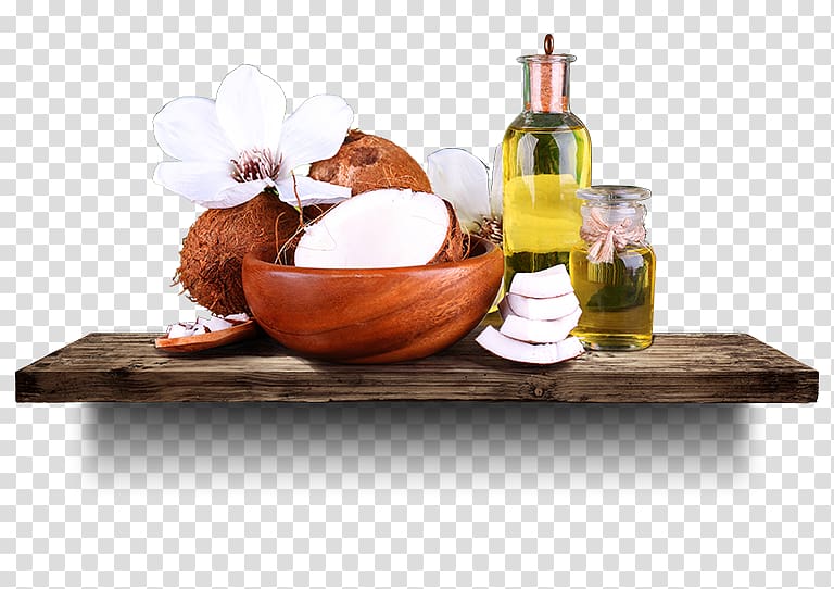 Coconut oil Ingredient Copra, oil transparent background PNG clipart