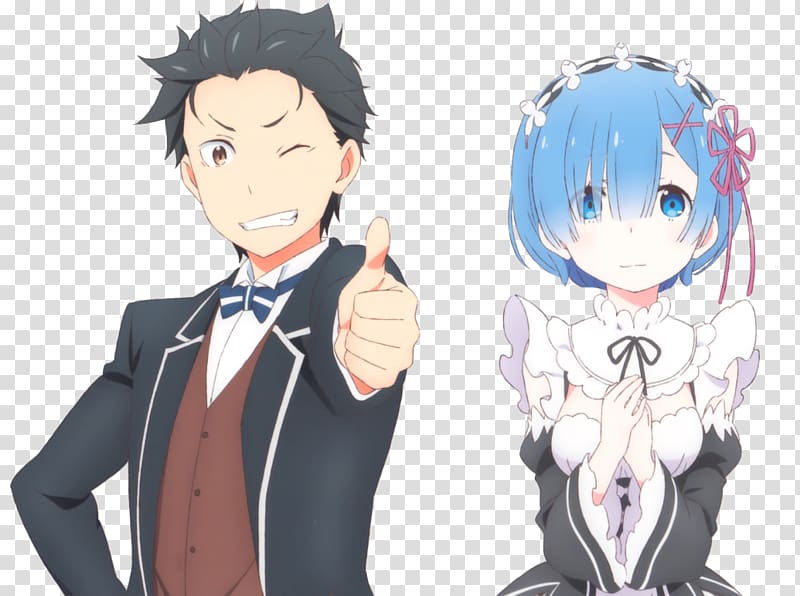 Re:Zero − Starting Life in Another World Desktop Anime Isekai, Anime transparent background PNG clipart