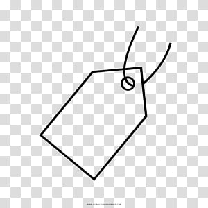 Drawing Coloring book Line art Price Tag, compras transparent background PNG clipart thumbnail