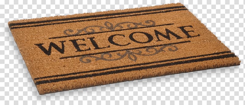 Mat Coir Tufting Floor Welcome Mat Transparent Background Png