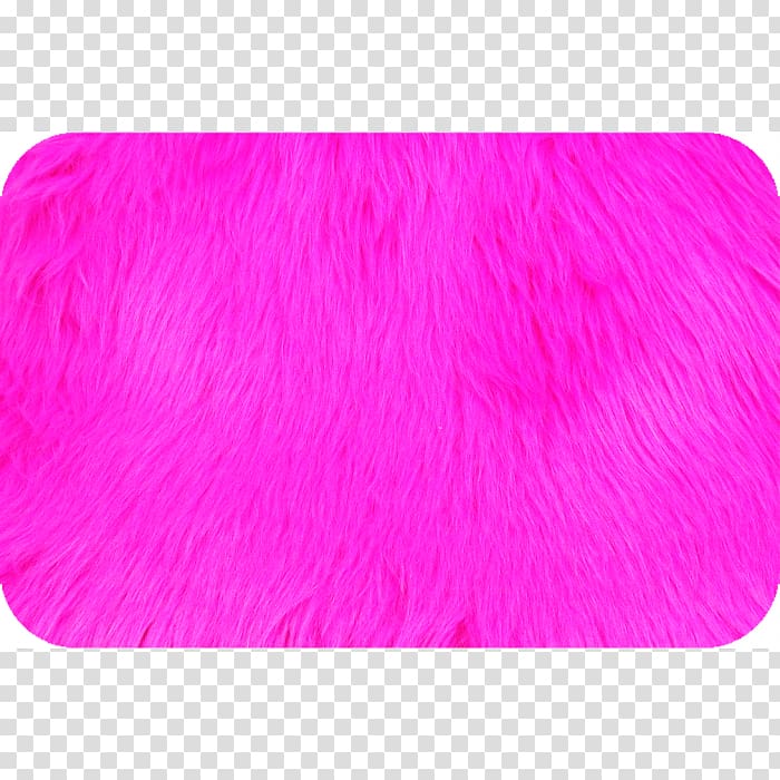 Fake fur Fursuit Textile Mink, Hot pink transparent background PNG clipart